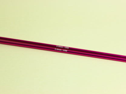 KnitPro Zing Straight Needles (30cm)