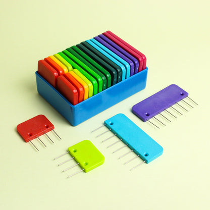 KnitPro Rainbow Knit Blockers (20 Pack)