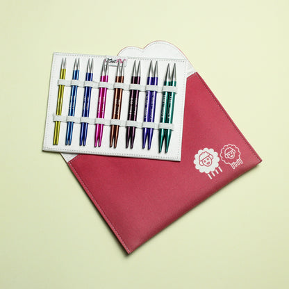 KnitPro Zing Deluxe Interchangeable Circular Needle Set