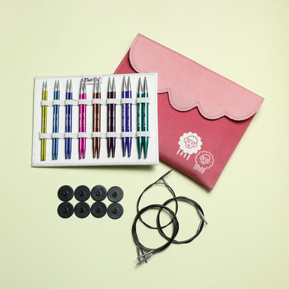 KnitPro Zing Deluxe Interchangeable Circular Needle Set