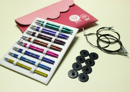 KnitPro Zing Deluxe Interchangeable Circular Needle Set