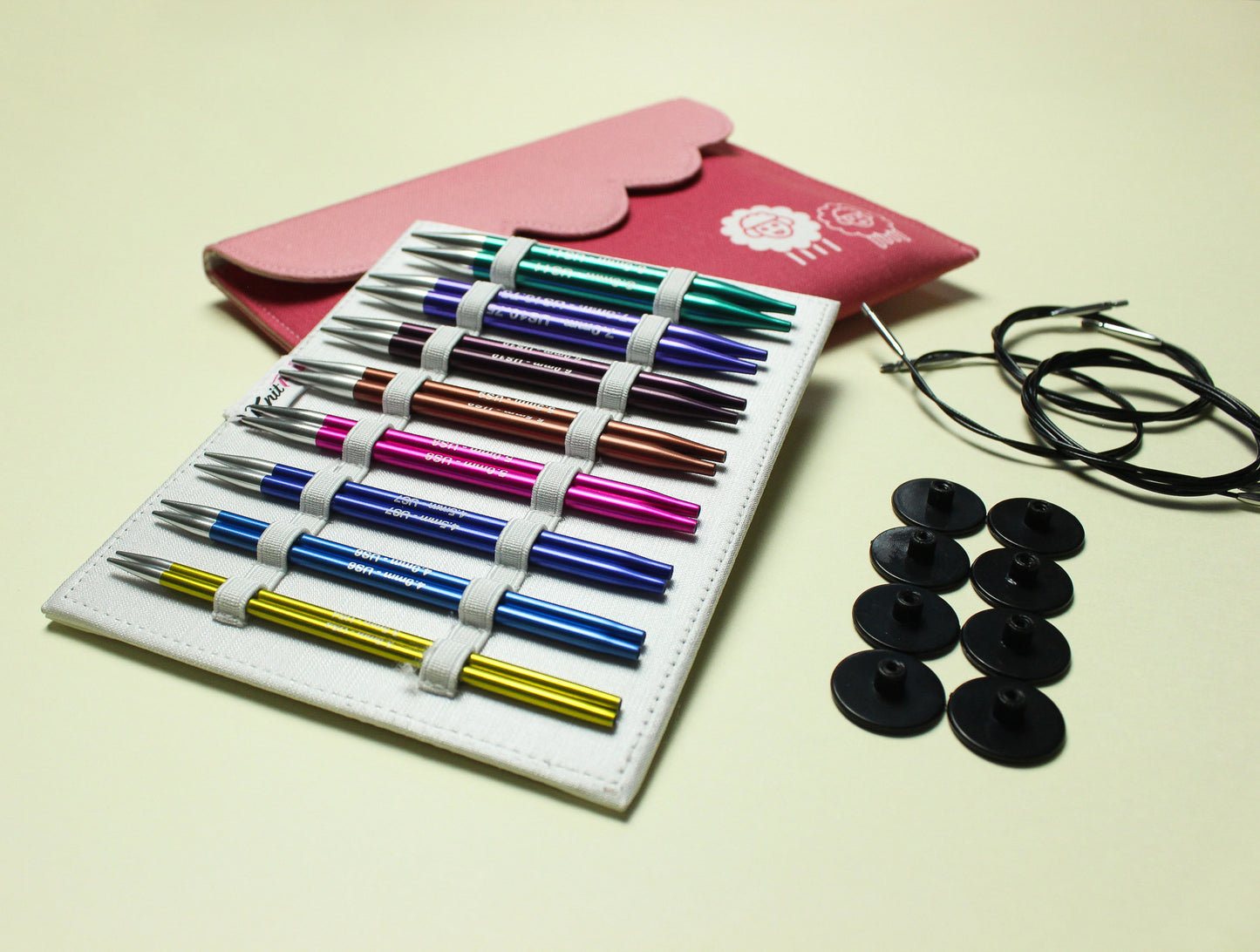 KnitPro Zing Deluxe Interchangeable Circular Needle Set