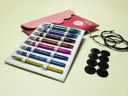 KnitPro Zing Deluxe Interchangeable Circular Needle Set