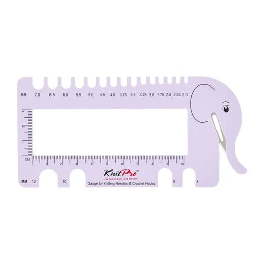 KnitPro Elephant Needle and Hook Gauge
